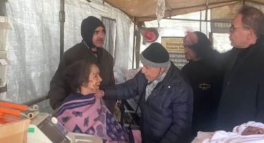 Deprem bölgesinde beraber çalıştığı doktorun milletvekili olduğunu sonradan öğrendi