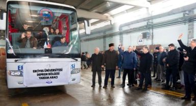 ERÜ DEPREM BÖLGESİNE 14 KİŞİDEN OLUŞAN İKİNCİ SAĞLIK EKİBİNİ GÖNDERDİ