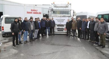 ERÜ'NÜN DEPREM BÖLGESİNE DESTEĞİ SÜRÜYOR