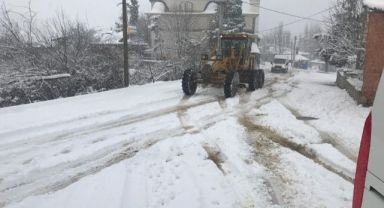 Gürsu Belediyesi kar mesaisine başladı
