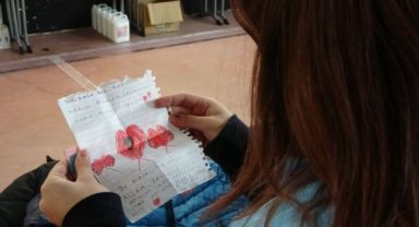 Hatice Nur'un küçük kalbiyle kurduğu büyük cümleler görevliyi duygulandırdı