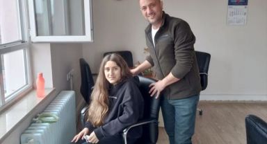 Kayseri'de soluk borusuna mandalina posası kaçan öğrenci, Heimlich manevrasıyla kurtarıldı