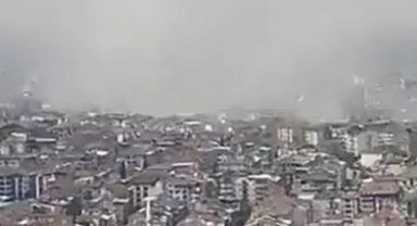Malatya’daki 5.6 deprem şehri toz bulutuna çevirdi