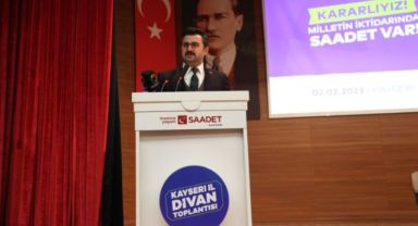 Saadet’ten Erdoğan'a Ağlama Göndermesi