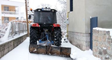 TALAS'TA KIŞ ÇALIŞMALARI ARALIKSIZ SÜRÜYOR