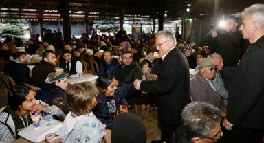 Başkan Büyükkılıç, İftarını Vatandaşla