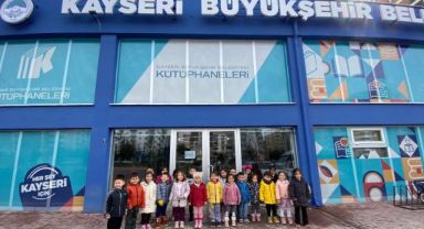 Büyükşehir Erkilet Kütüphanesi'nde Minikler Ağırlanıyor