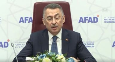 Fuat Oktay: Enkazın yüzde 20'sini kaldırmış durumdayız