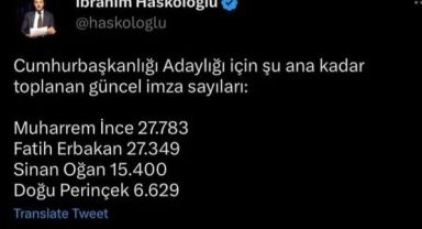 Hangi cumhurbaşkanı adayı kaç imza aldı?