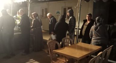 Kayseri Büyükşehir'den Deprem Bölgesindeki İlk Konteyner Kentte İlk Sahur