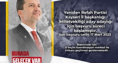 Millet vekilliği aday adaylığı