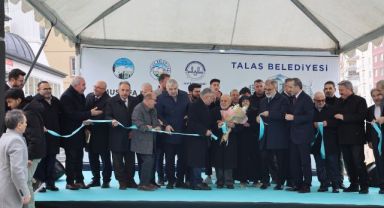Talas Büyükperdah Camii Yoğun Katılımla Açıldı