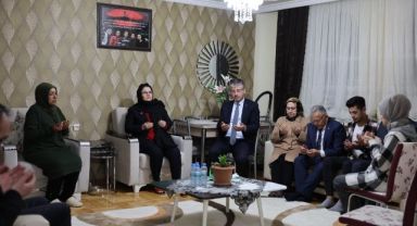 Bakan Yanık ve Başkan Büyükkılıç'tan Şehidin Baba Ocağına Ziyaret