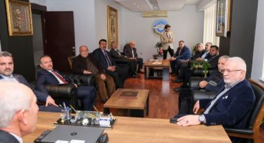 Elitaş ve Üzüm’den KESOB’a ziyaret