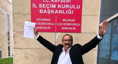 Kayseri Şeker Fabrikası ve Pancar ekicileri koop başkanı, Vedat Ali Özışık Bağımsız Milletvekili adaylığı için başvurusu yaptı