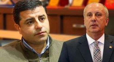 Selahattin Demirtaş oyları bölmekle suçladığı Muharrem İnce'yi hedef aldı