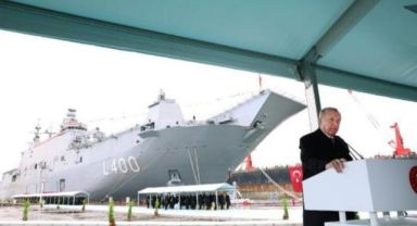 TCG Anadolu donanmaya teslim edildi!