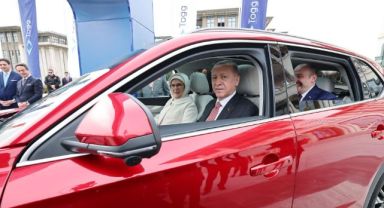 Togg'da ilk teslimat Cumhurbaşkanı Erdoğan'a!
