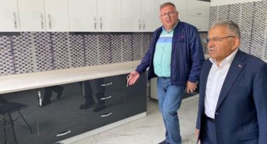 BAŞKAN BÜYÜKKILIÇ, BÜNYAN’DA YAPIMI TAMAMLANAN KADIN KOOPERATİFİ BİNASINI İNCELEDİ