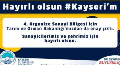 Başkan Büyükkılıç'tan