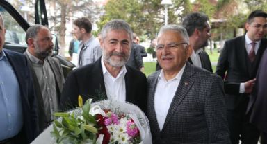 Hazine ve Maliye Bakanı Nebati'den Başkan Büyükkılıç'a Ziyaret