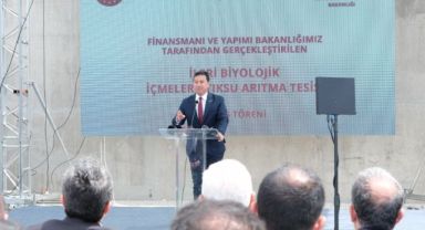 İçmeler İleri Biyolojik Atıksu Arıtma Tesisi Törenle Açıldı