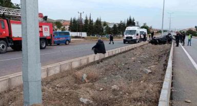 Kayseri'de Takla Atan Otomobilde Bir Kişi Hayatını Kaybetti