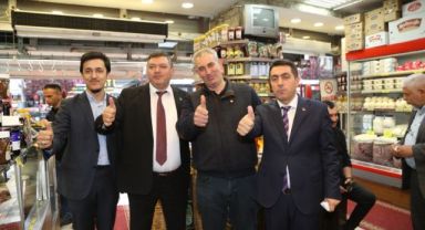 Milletvekili Adayı Aras, Hisarcık Esnafını Ziyaret Etti