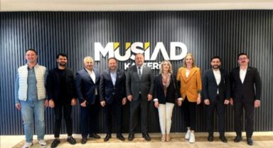 Mutlu Akkaya'dan Müsiad Ziyareti