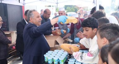 Talas’tan Elbistan’a Dayanışma Ziyareti