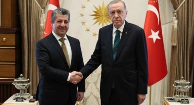 Ankara'da kritik temas: Cumhurbaşkanı Erdoğan, Barzani'yi kabul etti!