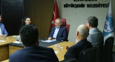 BAŞKAN BÜYÜKKILIÇ’A ULUSLARARASI SAĞIR SPORLARI KOMİTESİ’NDEN ZİYARET