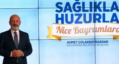 BAŞKAN ÇOLAKBAYRAKDAR’DAN KURBAN BAYRAMI MESAJI