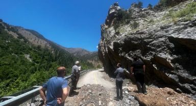 Büyükşehir'den Kapuzbaşı Şelaleleri Yolunda Önemli Çalışma