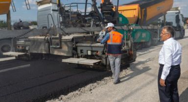 Büyükşehir'den Sarıoğlan'a 7 Bin Ton Asfalt