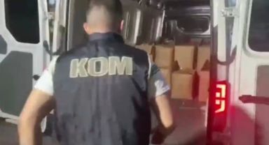Kayseri'de 2 ton 760 kilo sahte bandrollü tütün ele geçirildi