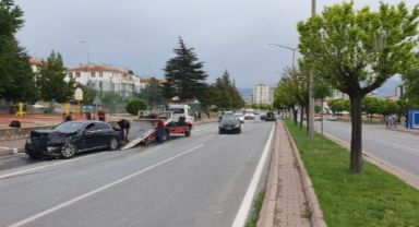 Kayseri’de trafik kazası: 3 yaralı