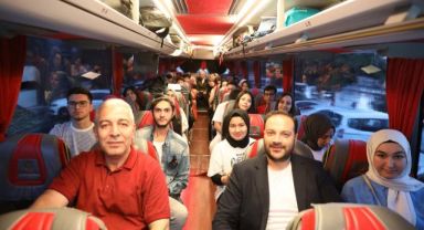 MELİKGAZİ YEŞİLAYCI GENÇLERİ ÇANAKKALE’YE UĞURLADI