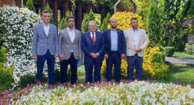 MUHTARLARDAN BAŞKAN BÜYÜKKILIÇ’A ZİYARET