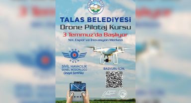 TALAS BELEDİYESİ’NDEN GENÇLERE DRONE KURSU