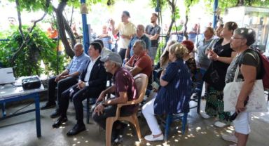 YANAN ALANLARA “RES” YERİNE AĞAÇLANDIRMA İSTİYORLAR Bodrum’un Yeniköy, Gökpınar ve Mazı mahallelerinde yapılmak istenen Rüzgâr Elektrik Santrali (RES) projesini bölge halkı tepkisini sürdürüyor.