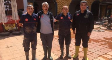 AFAD BAŞKANI SEZER’DEN BAŞKAN BÜYÜKKILIÇ VE BÜYÜKŞEHİR İTFAİYESİ’NE TEŞEKKÜR