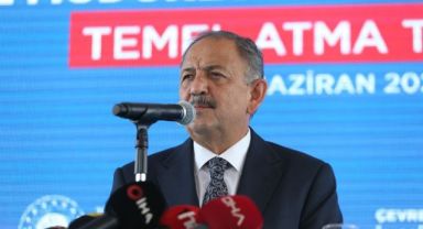 Bakan Mehmet Özhaseki müjdeyi verdi! Deprem konutlarının teslimatı ekim ayında başlıyor