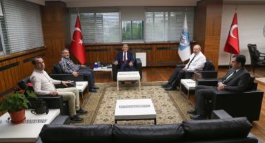 BAŞKAN BÜYÜKKILIÇ’A AKADEMİSYENLERDEN ZİYARET