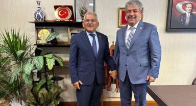 BAŞKAN BÜYÜKKILIÇ’TAN KAYSERİ MİLLETVEKİLLERİNE TBMM’DE ZİYARET