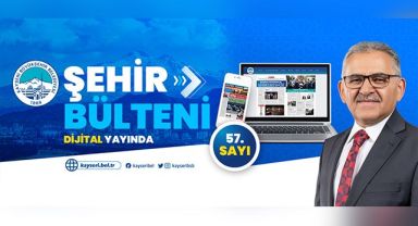 BÜYÜKŞEHİR BELEDİYESİ ŞEHİR BÜLTENİ 57. SAYISI İLE “DİJİTAL” YAYINDA