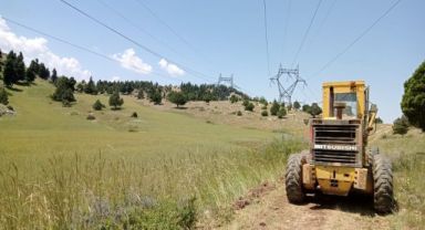 BÜYÜKŞEHİR’DEN KIRSALDA ARAZİ VE YAYLA YOLLARINDA ÇALIŞMA