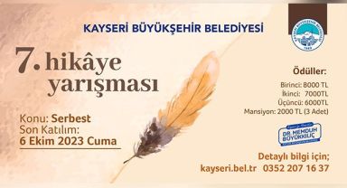 BÜYÜKŞEHİR, HİKÂYE YARIŞMASININ 7’NCİSİNİ GERÇEKLEŞTİRİYOR