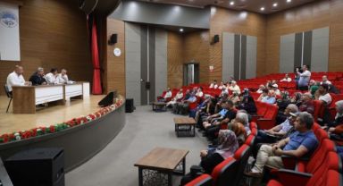 ÇORAKÇILAR KENTSEL DÖNÜŞÜM PROJESİ İÇİN MAHALLE HALKI BİLGİLENDİRİLDİ