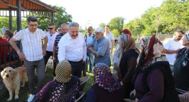 GÜZELKÖY SAKİNLERİ MAHALLE BULUŞMASI KAPSAMINDA BİR ARAYA GELDİ